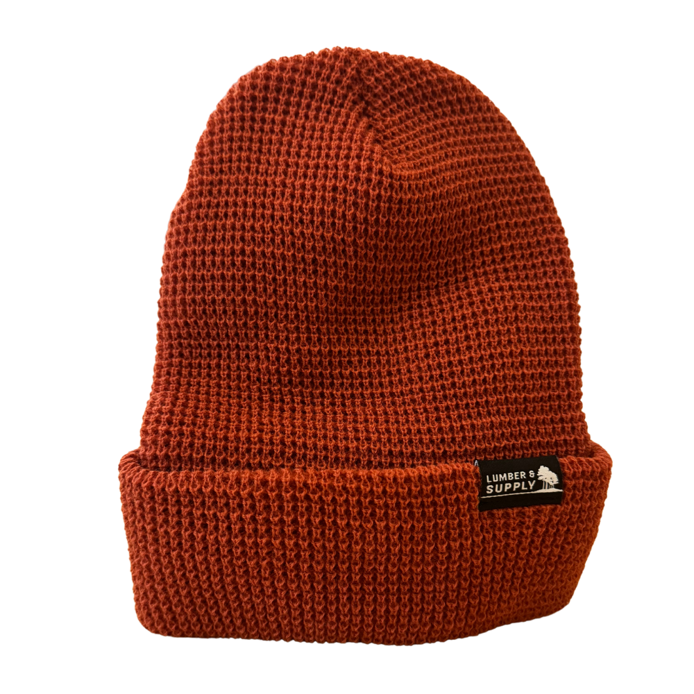 Lumber & Supply Waffle Knit Beanie