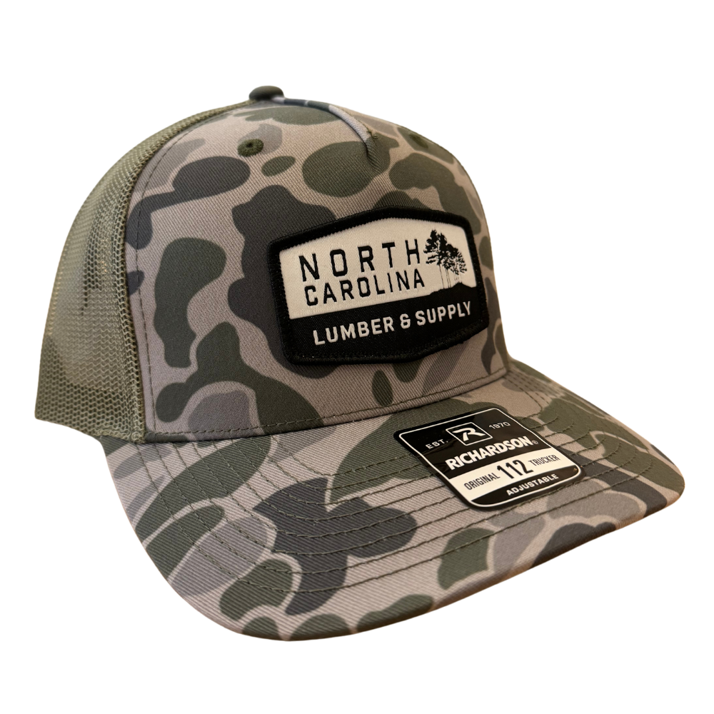 NC Lumber & Supply Printer Five Panel Trucker